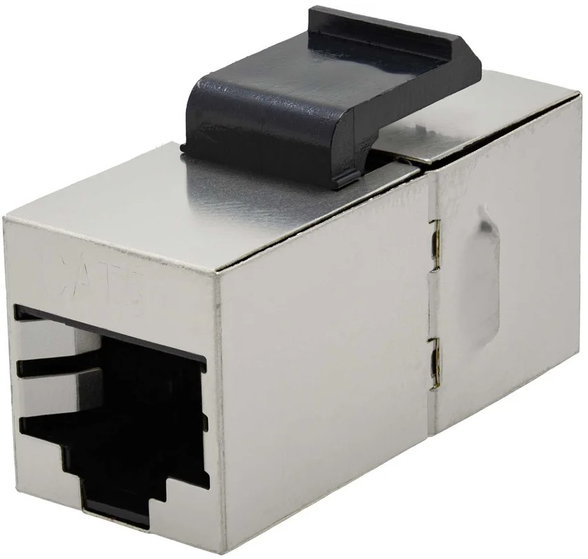 

Адаптер проходной SUPRLAN 10-0316-1 KeystoneRJ45 кат.5E FTP бронз. Стальной, 10-0316-1