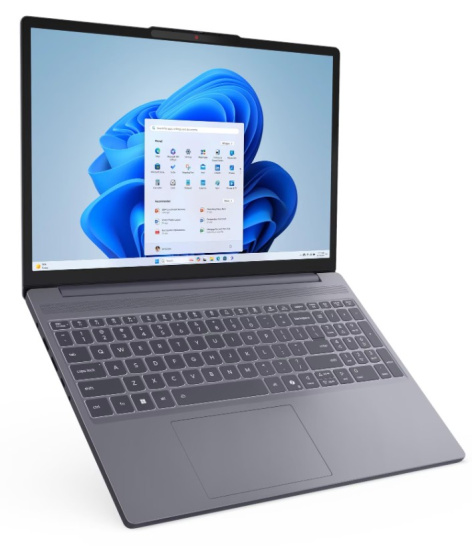 фото Ноутбук Lenovo IdeaPad Slim 3 15ARP10 15.3" (AMD Ryzen 7, 16Гб DDR5, SSD 512 Гб, Radeon Graphics, Без ОС) Серый [83K700GPFE]