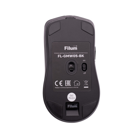 фото Оптическая светодиодная мышь Filum FL-GMW05-BK-L, Черный, [FL-GMW05-BK-L] в Ростове-на-Дону