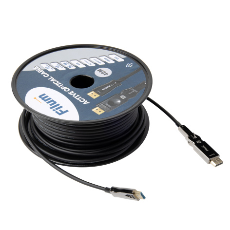 фото Активный оптический кабель Filum FL-AOC-DP1.4-HDMI2.1-40M в Санкт-Петербургe