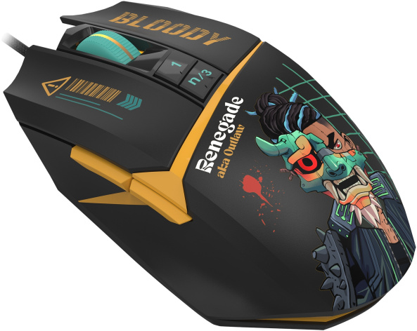 фото Мышь  A4Tech Bloody W63 Max Renegade в Омске