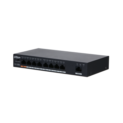 

Коммутатор PoE Dahua DH-PFS3009-8ET1GT-96 9-портовый неуправляемый, DH-PFS3009-8ET1GT-96