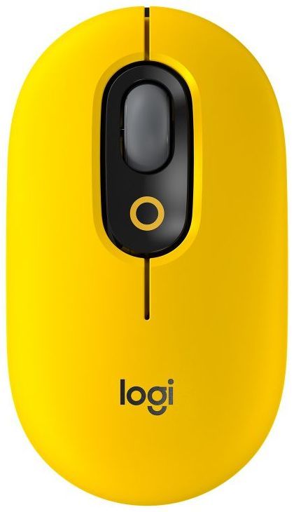 

Мышь Wireless Logitech POP 910-006546 USB, 4000 dpi dpi, 4 кнопок, оптическая, жёлто-чёрная, POP
