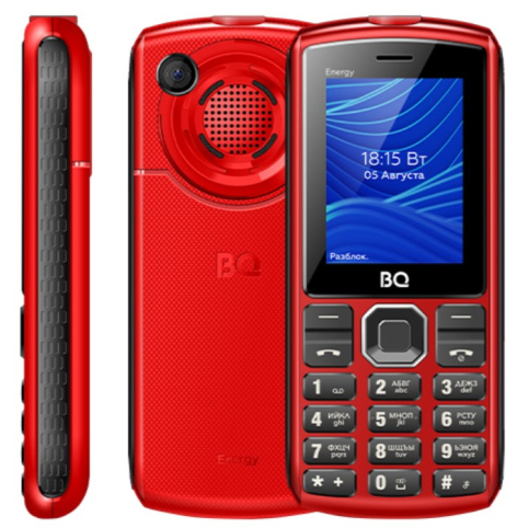 фото Мобильный телефон  BQ 2452 Energy Red+Black в Уфе
