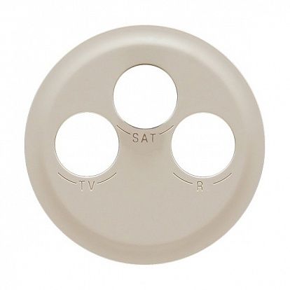 

Панель лицевая Legrand 066233 Celiane - для TV-FM-SAT розетки 067388/89, слоновая кость, 066233
