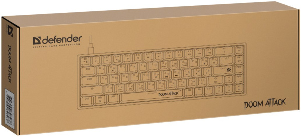 фото Клавиатура  Defender Doom Attack GK-215 RU в Уфе