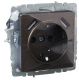 фото Розетка с заземлением  IEK BR-R14-16-U21-D21-K45 в Уфе