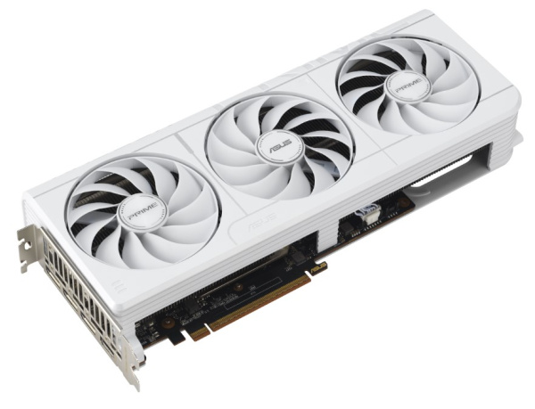 фото Видеокарта ASUS Radeon RX 9070 XT PRIME OC WHITE (PRIME-RX9070XT-O16G-WHITE) в Омске