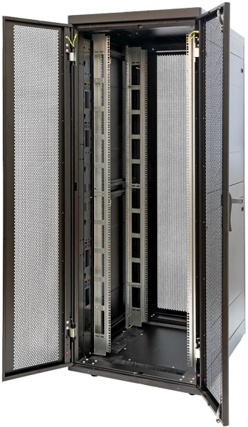 фото Шкаф напольный 19", 48U Eurolan 60F-48-7A-94BL в Санкт-Петербургe
