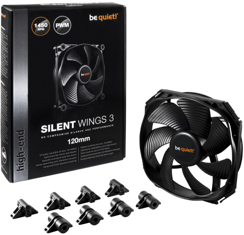 фото Вентилятор для корпуса Be quiet! SilentWings 3