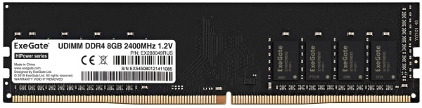 фото Модуль памяти DDR4 8GB Exegate HiPower в Самаре