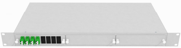 фото Кросс оптический стоечный  TopLAN КРС-Top-1U-08LC/A-OS2-GY в Уфе