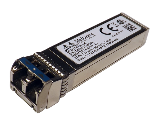 

Трансивер MELLANOX TECHNOLOGIES MFM1T02A-LR ETH 10GbE, 10Gb/s, SFP+, LC-LC, 1310nm, LR up to 10km, MFM1T02A-LR