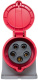 фото Розетка стационарная наружная EKF ps-125-32-380-PRO в Санкт-Петербургe