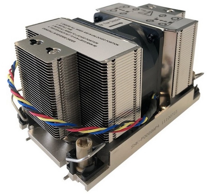 

Радиатор Supermicro SNK-P0088AP4 2U Passive CPU Heat Sink Socket LGA4677, SNK-P0088AP4