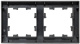 фото Рамка двойная  EKF UP1-FPM-02