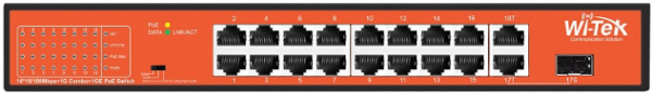 фото Коммутатор неуправляемый Wi-Tek WI-PS518GH в Красноярске