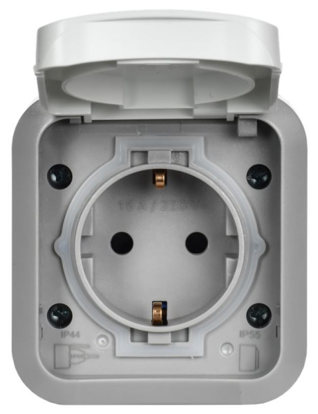 фото Розетка с заземлением  IEK TS-R110-16-55-K41 в Санкт-Петербургe