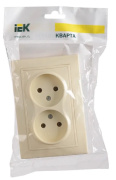 фото Розетка IEK ERK23-K33-10-DM