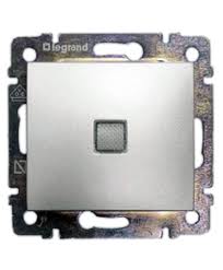 

Переключатель Legrand 770148 Valena промышленный, с подсветкой, 10А, 250В, IP20 (алюминий), 770148