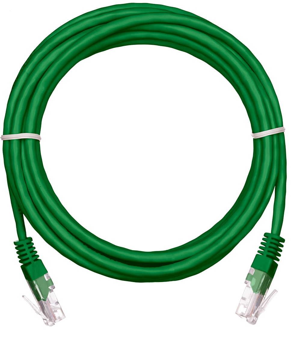 

Кабель патч-корд U/UTP 5e кат. 1.5м Netlan EC-PC4UD55B-BC-PVC-015-GN-10 2хRJ45/8P8C 26AWG(7x0.16 мм), чистая медь, PVC нг(B), зеленый, уп/10шт, EC-PC4UD55B-BC-PVC-015-GN-10