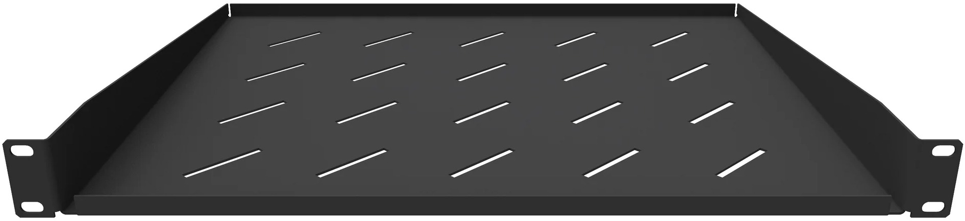 

Полка консольная SNR SNR-SHELF-06035-20BC для шкафов глубиной 600мм, (глубина полки 350мм) распределенная нагрузка 20кг, цвет-черный, SNR-SHELF-06035-20BC