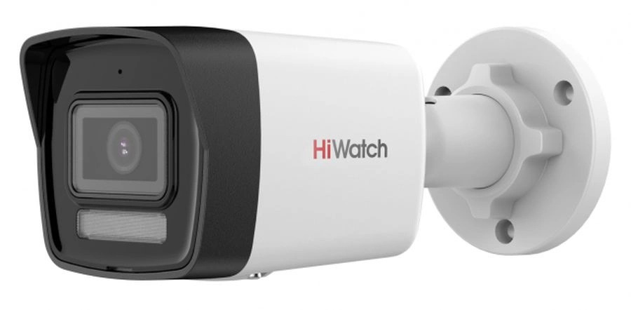 

Видеокамера IP HiWatch DS-I850M(4mm) 8Мп уличная, цилиндрическая с гибридной Smart-подсветкой и встроенным микрофоном, DS-I850M(4mm)
