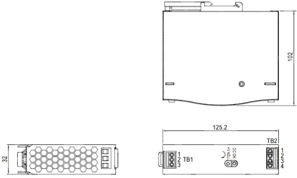 фото Преобразователь AC-DC сетевой Mean Well SDR-75-12 в Челябинске