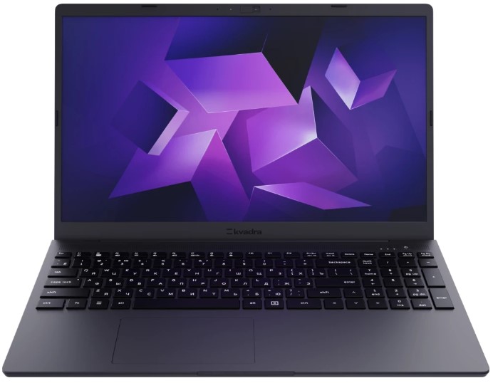 Ноутбук KVADRA NAU LE15T Y22L02P01101R_35E646 i3-1215U/8GB/256GB SSD/Iris Xe Graphics/15.6'' FHD IPS/TOUCH/WiFi/FHD Web Camera/SD/kvadraBIOS/56 Вт*ч/1