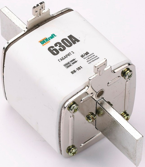 Изображение товара Предохранитель DEKraft 21321DEK ножевой серии ПН-101, 630 А, 660 В