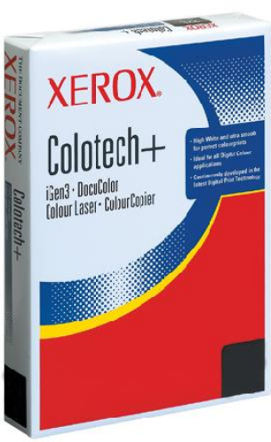 

Бумага Xerox 003R97983 XEROX Colotech Plus без покрытия 170CIE, 300г/м2, A4, 125 листов. Грузить кратно 6 шт., 003R97983