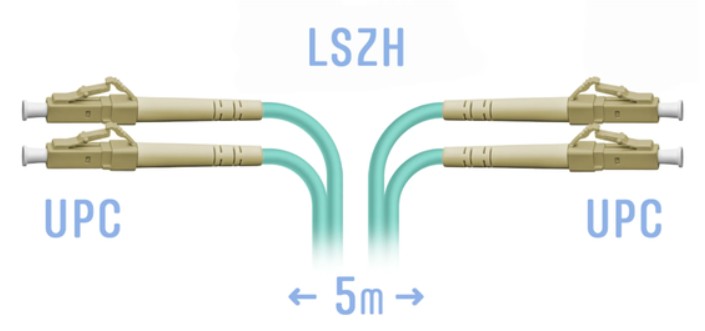 

Кабель патч-корд волоконно-оптический SNR SNR-PC-LC/UPC-MM-DPX-5m LC/UPC - LC/UPC, МM (OM3), Duplex, 5 метров, SNR-PC-LC/UPC-MM-DPX-5m