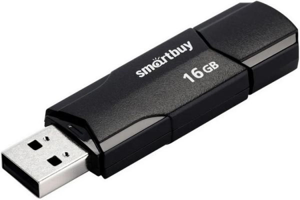 фото Накопитель USB 2.0 16GB SmartBuy SB16GBCLU-K в Перми