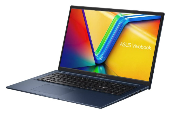 фото Ноутбук ASUS Vivobook 17 X1704VA-AU1160 17.3" (Intel Core 5, 16Гб DDR4, SSD 512 Гб, , Без ОС) Синий [90NB13X2-M00RJ0]