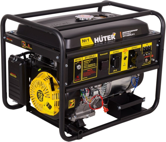 фото Генератор бензиновый Huter DY11000LX-3 в Казани