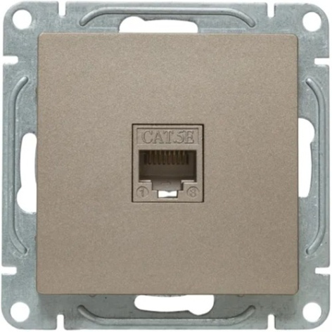 фото Розетка компьютерная  EKF UP1-SOC-RJ45-5
