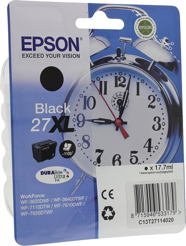 Изображение товара Картридж Epson C13T27114020/C13T27114022 для струйных принтеров