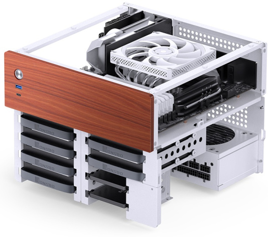 фото Корпус mini-ITX JONSBO N4 White в Волгограде