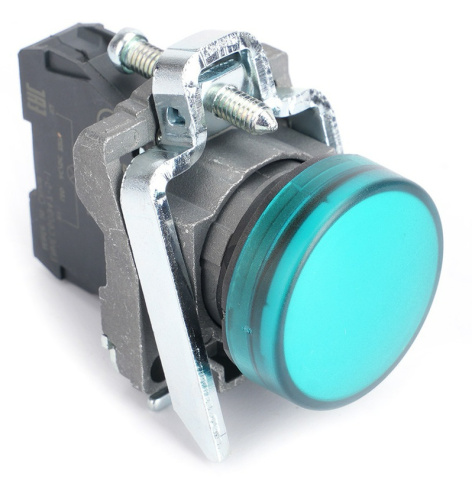 Изображение товара Сигнальная лампа Systeme Electric SB4BVM3 зеленая 230-240В модульная 22 мм