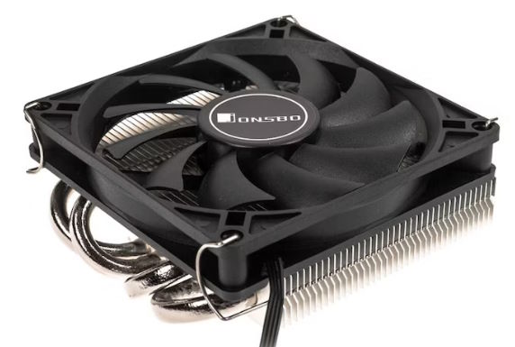 

Кулер JONSBO HP-400S LGA1700/1200/115X/AM5/AM4 (90mm fan, 900-2800rpm, 12.59-38.1CFM, 20.2-34dBA, 4-pin PWM) Retail, HP-400S