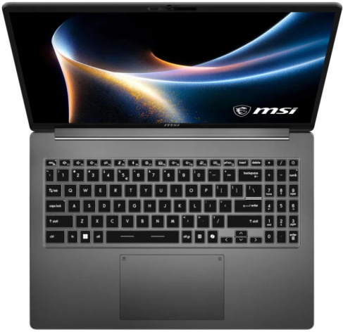 фото Ноутбук MSI MODERN 16S AI+ G3MG-012XRU 16" (Intel Core Ultra 7, 16Гб DDR5, SSD 512 Гб, Arc graphics, Без ОС) Серый [9S7-26U211-012]