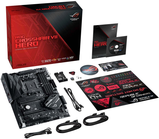 фото Материнская плата ATX ASUS ROG CROSSHAIR VII HERO