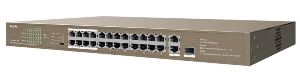 фото Коммутатор неуправляемый Tenda TEF1126P-24-250W в Уфе