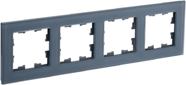 Изображение товара Рамка четверная IEK BR-M42-G-31-K35 серия BRITE премиум-качество
