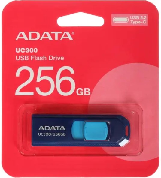 

Накопитель USB 3.2 256GB ADATA UC300 Type-C, UC300