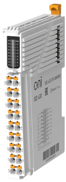 фото Модуль дискретного ввода ONI IOD-430-TB-16NP000 в Челябинске