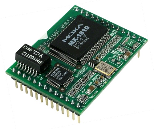 

Преобразователь MOXA NE-4100T-T 10/100M Ethernet Network Enabler for serial(TTL) device, DIL package, NE-4100T-T