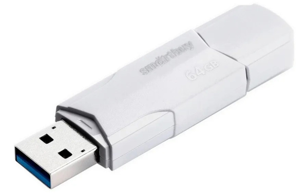 фото Накопитель USB 2.0 64GB SmartBuy SB64GBCLU-W в Самаре