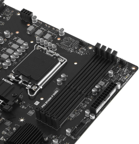 фото Материнская плата mATX MSI PRO B760M-P DDR4 (УЦЕНЕННЫЙ) в Санкт-Петербургe