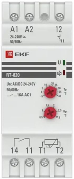 фото Реле контроля температуры EKF RT-820 в Екатеринбурге